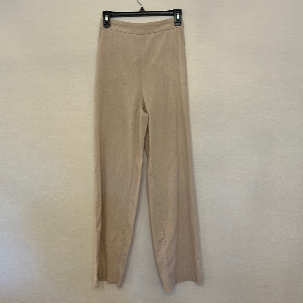 Zara light linen pants S